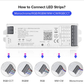 5 in 1 Smart LED Strip Light Controller WIFI / Zigbee  TUYA Smart Life DC12V 24V | Guan Seng Electrical