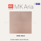 MK Honeywell Aria Intermediate Switch White Grey Rose Gold Black