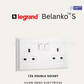 Legrand Belanko™ S Switches Sockets