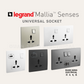 Legrand Mallia Senses Multistandard Socket | Guan Seng Electrical Singapore