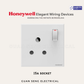 MK Honeywell Elegant Switch and Socket Matt White