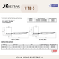 BESTAR VITO-5 42" 52" Hugger Smart Wifi Control DC Motor Ceiling Fan