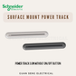Schneider Electric Easy Series Surface Mount Power Track Light Brown Grey | Guan Seng Electrical Singapore