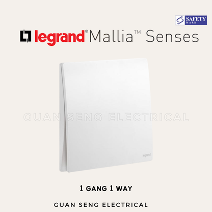 Legrand Mallia™ Senses Switches Sockets