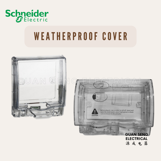 Schneider Electric Weatherproof Socket Cover Switch Cover