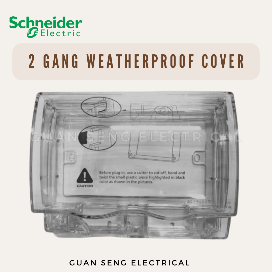 Schneider Electric Weatherproof Socket Cover Switch Cover