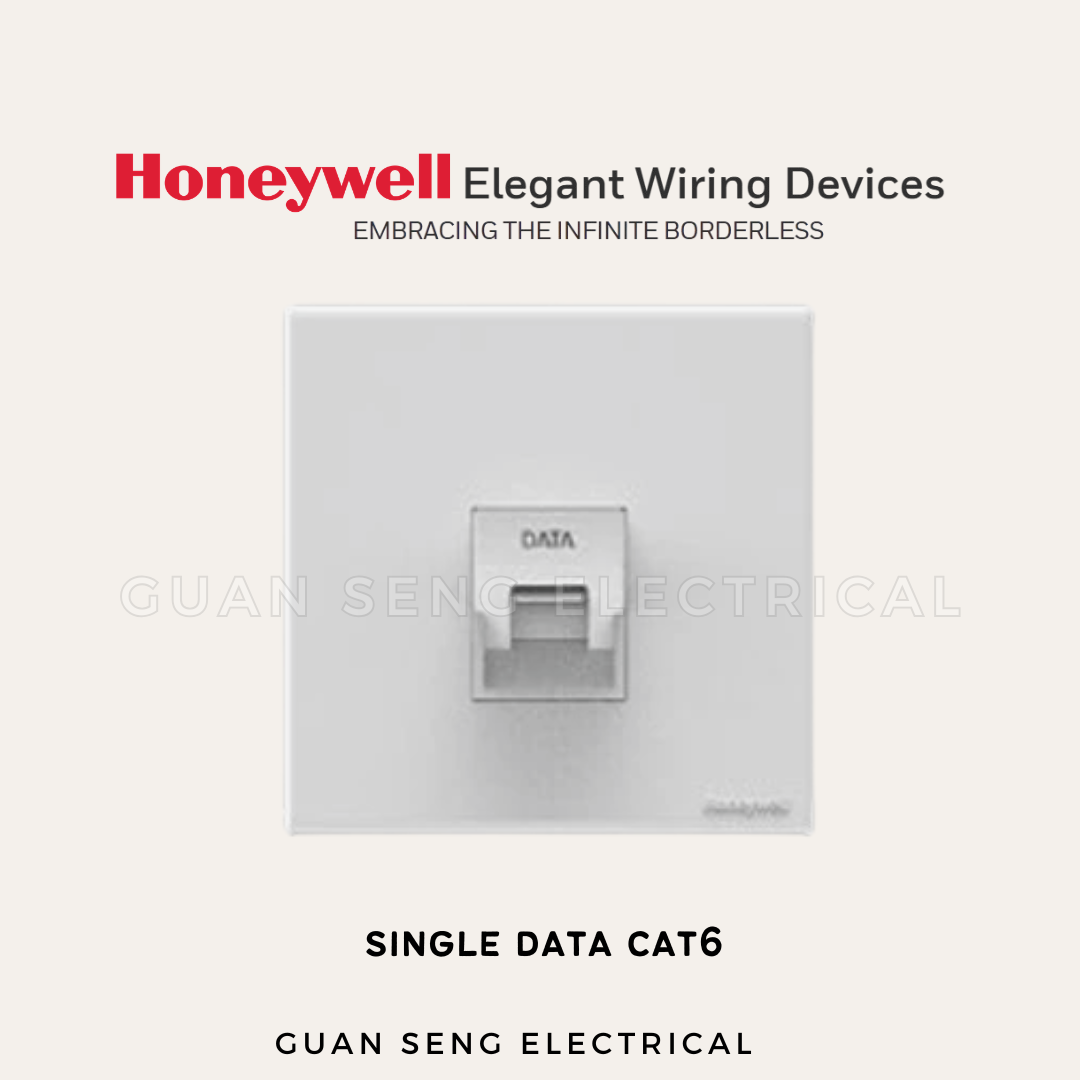MK Honeywell Elegant Switch and Socket Matt White