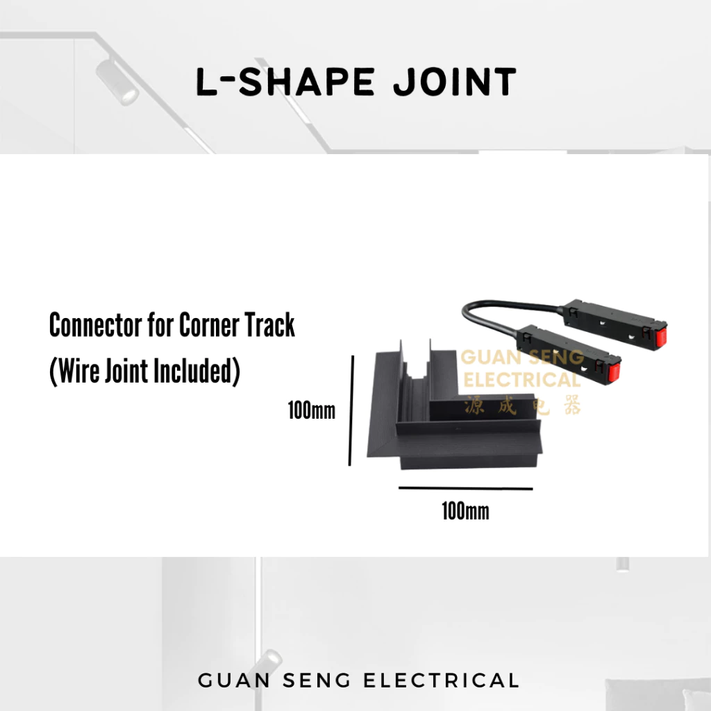 Magnetic Track Light System 48V Recessed Surface