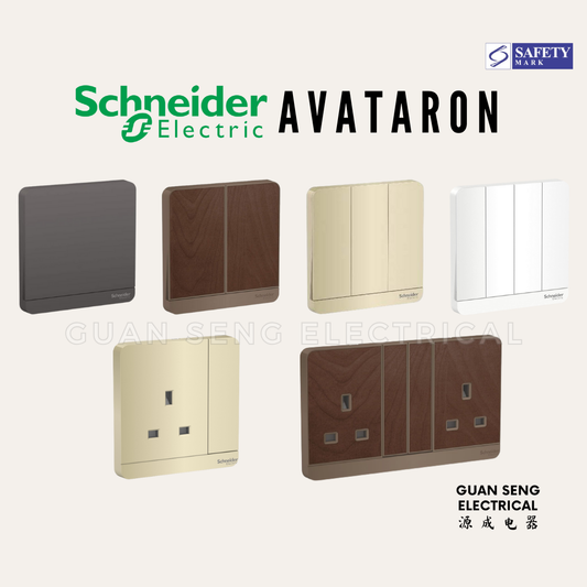 Schneider AvatarON Switch Socket