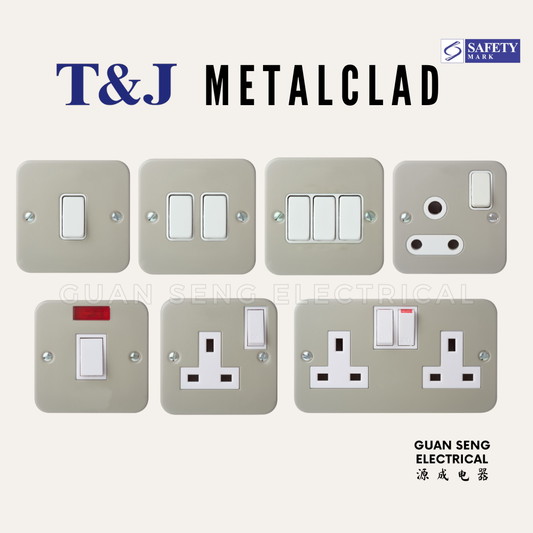 T&J Metalclad Switch Socket