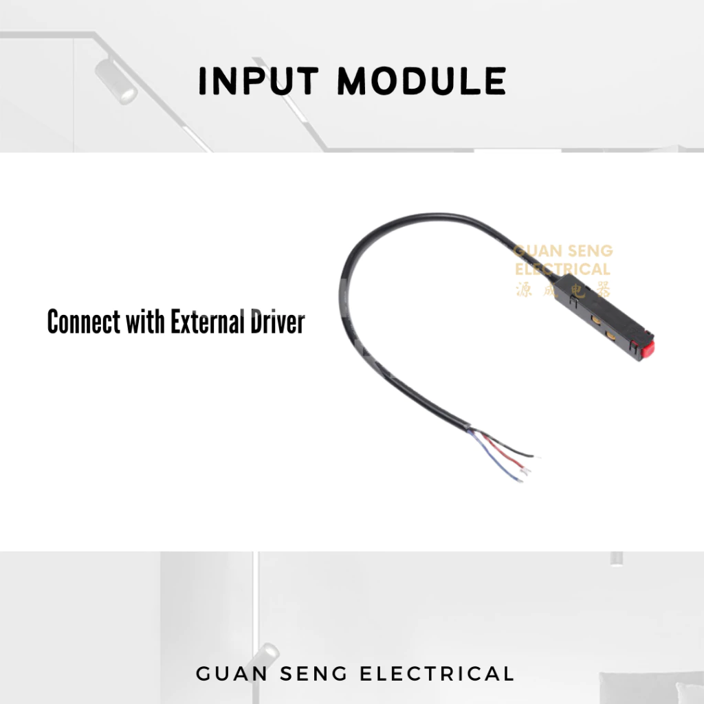 Magnetic Track Light System 48V Recessed Surface
