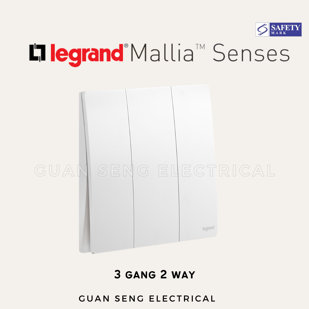 Legrand Mallia™ Senses Switches Sockets