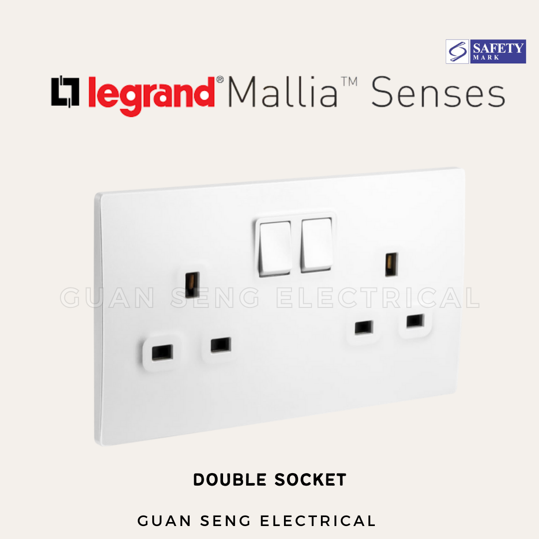 Legrand Mallia™ Senses Switches Sockets