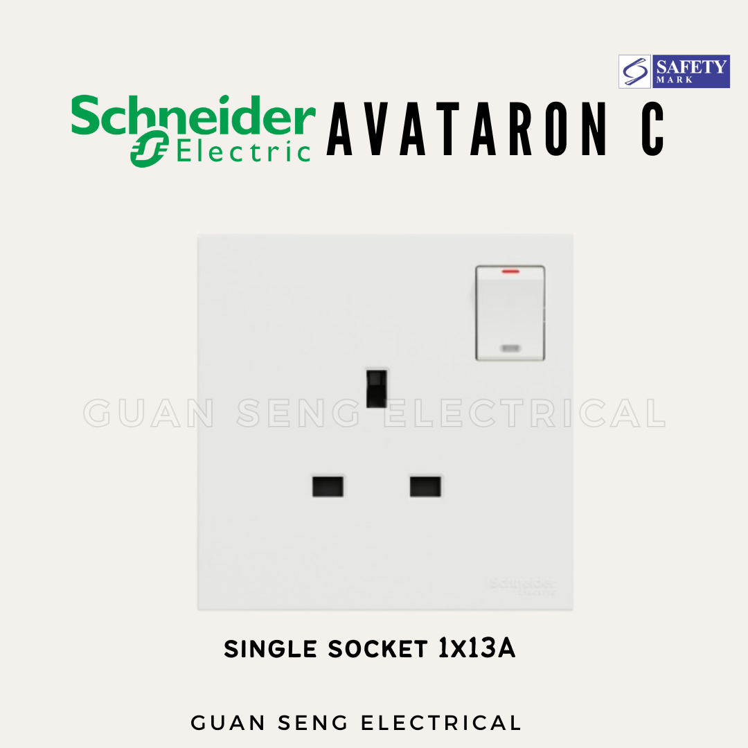Schneider Avataron C Switch Socket