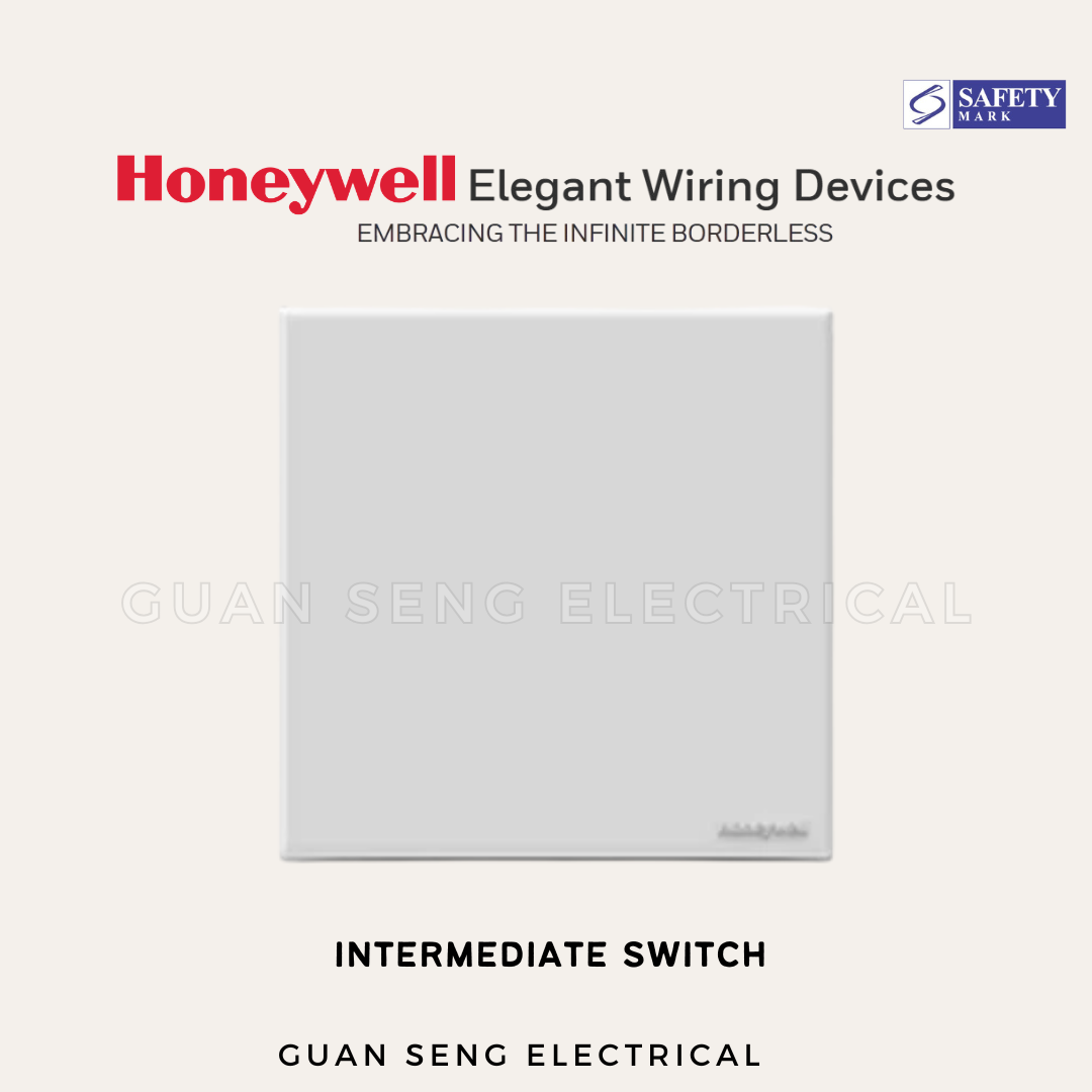 MK Honeywell Elegant Switch and Socket Matt White