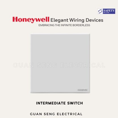 MK Honeywell Elegant Switch and Socket Matt White