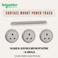 Schneider Electric Easy Series Surface Mount Power Track Light Brown Grey | Guan Seng Electrical Singapore