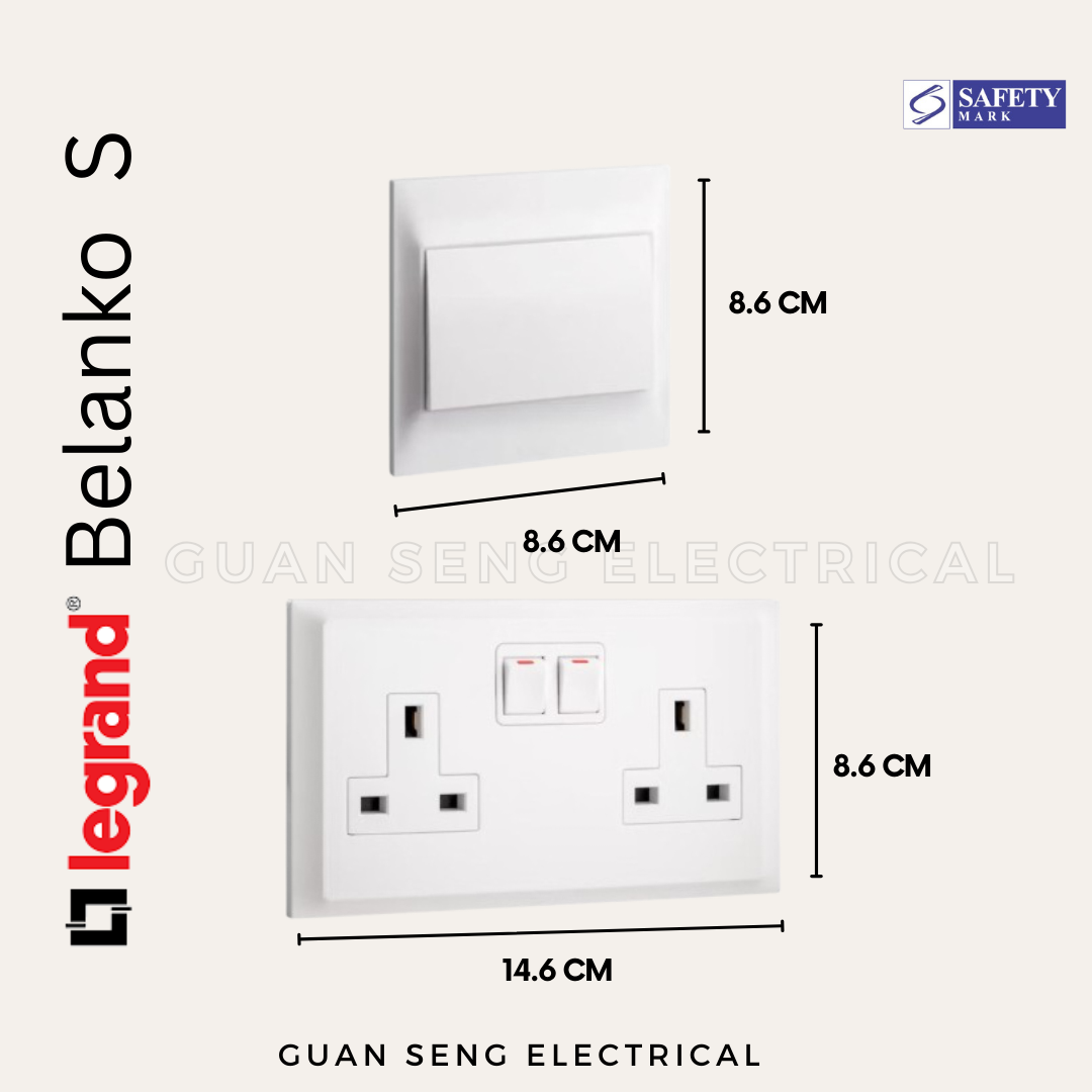 Legrand Belanko S (New Model) Switch Socket