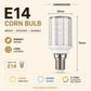 [Bundle of 2] E14 Corn Bulb 7W 10W Daylight Warm White Tritone