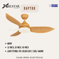 BESTAR Raptor 33" 38" 48" DC Motor Ceiling Fan with Remote Control
