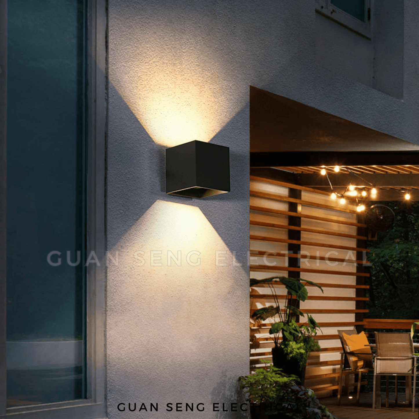 Bristol Waterproof Wall Lamp - IP65 12W LED Indoor Outdoor Adjustable Light