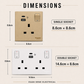 Schneider Avataron C 13A Socket with USB A+C A+A | Guan Seng Electrical Singapore