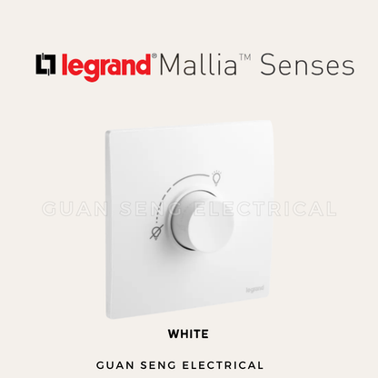 Legrand Mallia™ Senses LED Rotary Dimmer