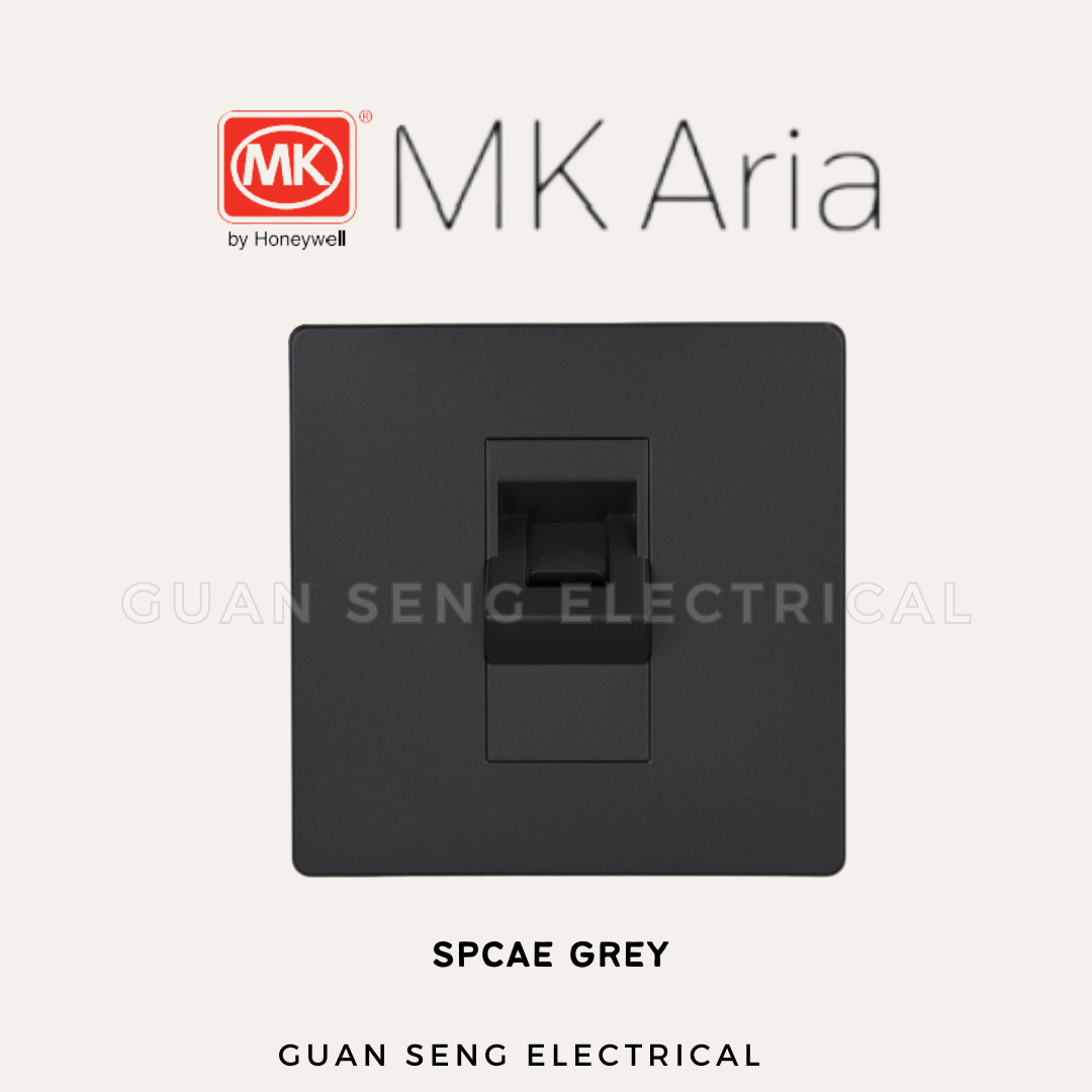 MK Honeywell Aria RJ45 CAT6 Data Socket