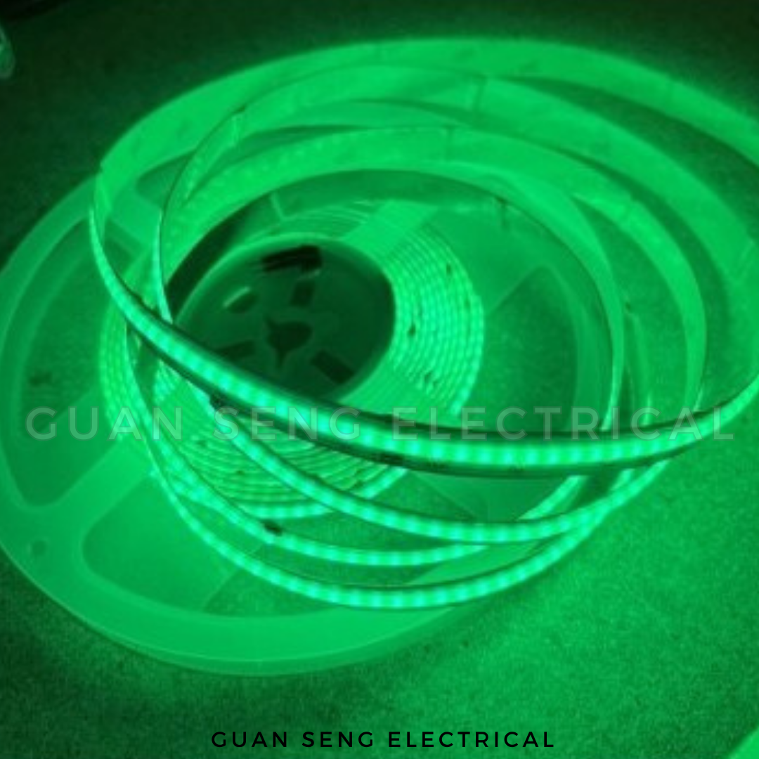 IP68 COB LED Strip Light 5M High Density Waterproof Flexible DC24V 528LEDs/m