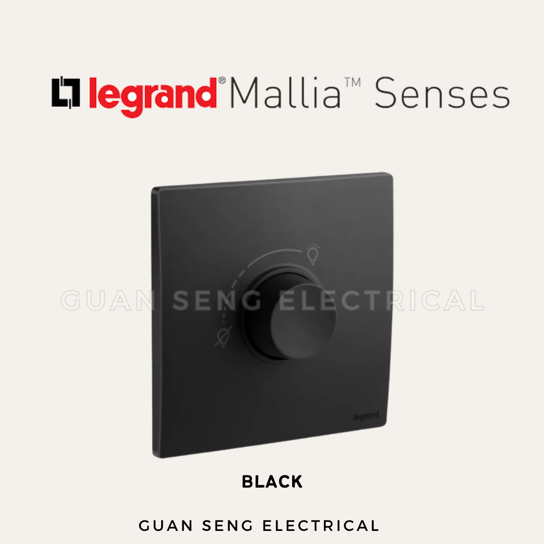 Legrand Mallia Senses LED Rotary Dimmer for LED Lighting