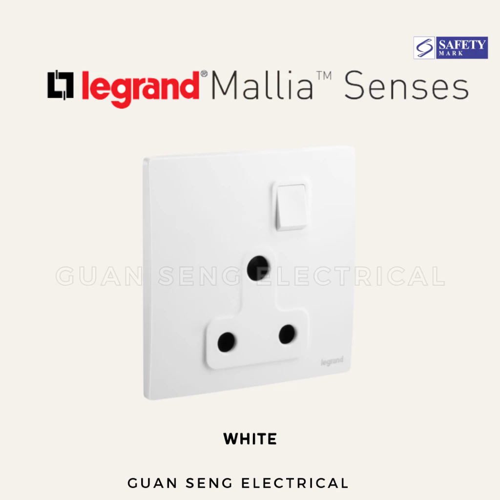 Legrand Mallia Senses 15A Socket