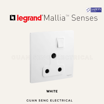 Legrand Mallia Senses 15A Socket