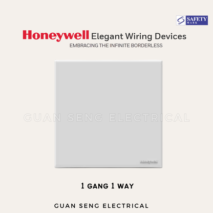 MK Honeywell Elegant Switch and Socket Matt White