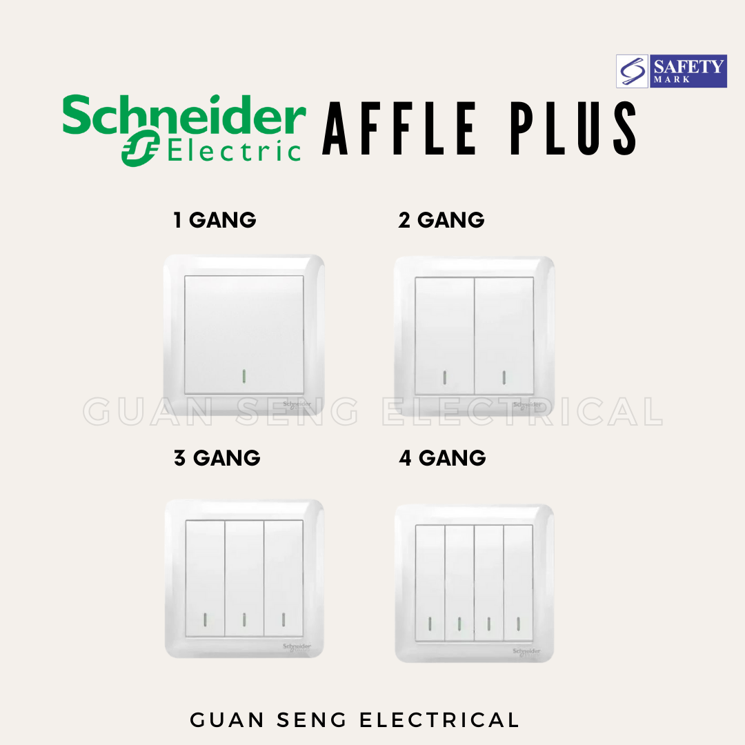 Schneider Affle Plus Switch Socket