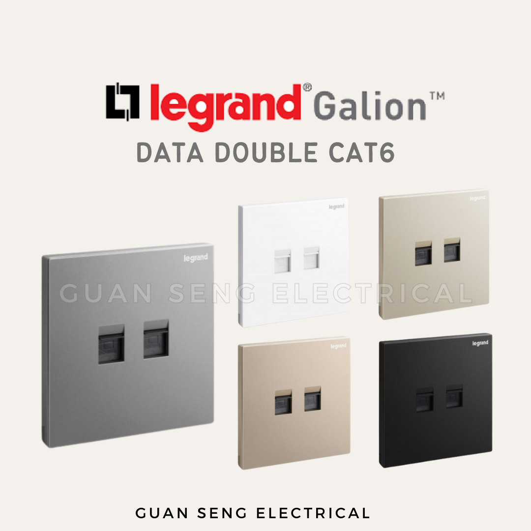 Legrand Galion RJ45 Cat6 Data Socket