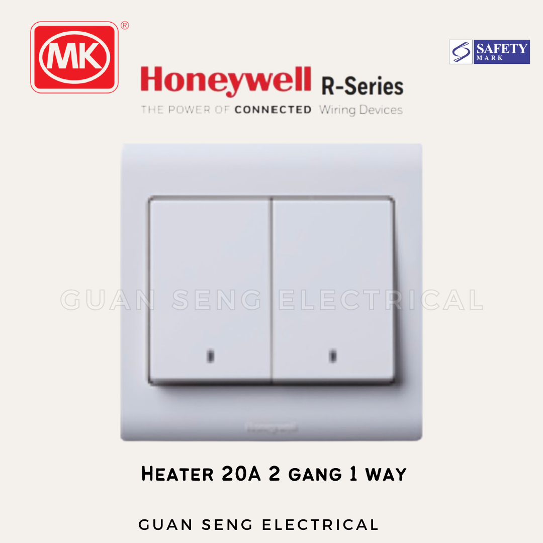 MK Honeywell R Series Socket and Switch