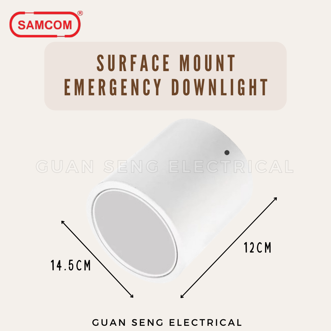 Samcom Electronics Surface Mount Led Down Light EHL-101M-LED + CLD