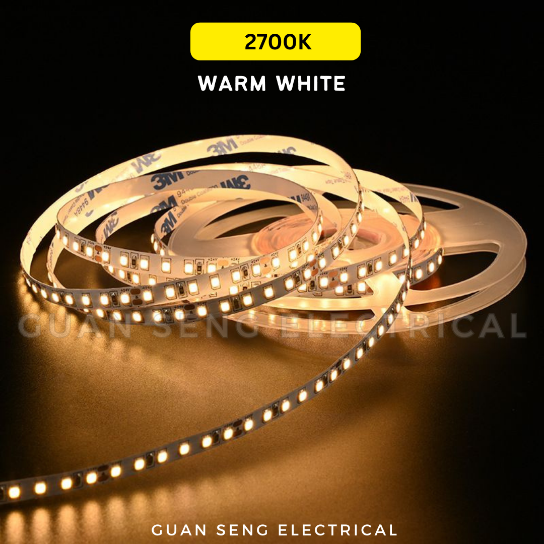 2835 LED Light Strip 120LED/M 5M 12V
