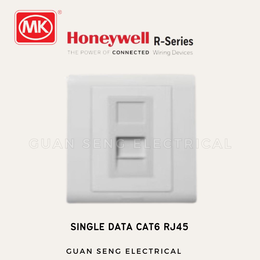 MK Honeywell R Series Socket and Switch