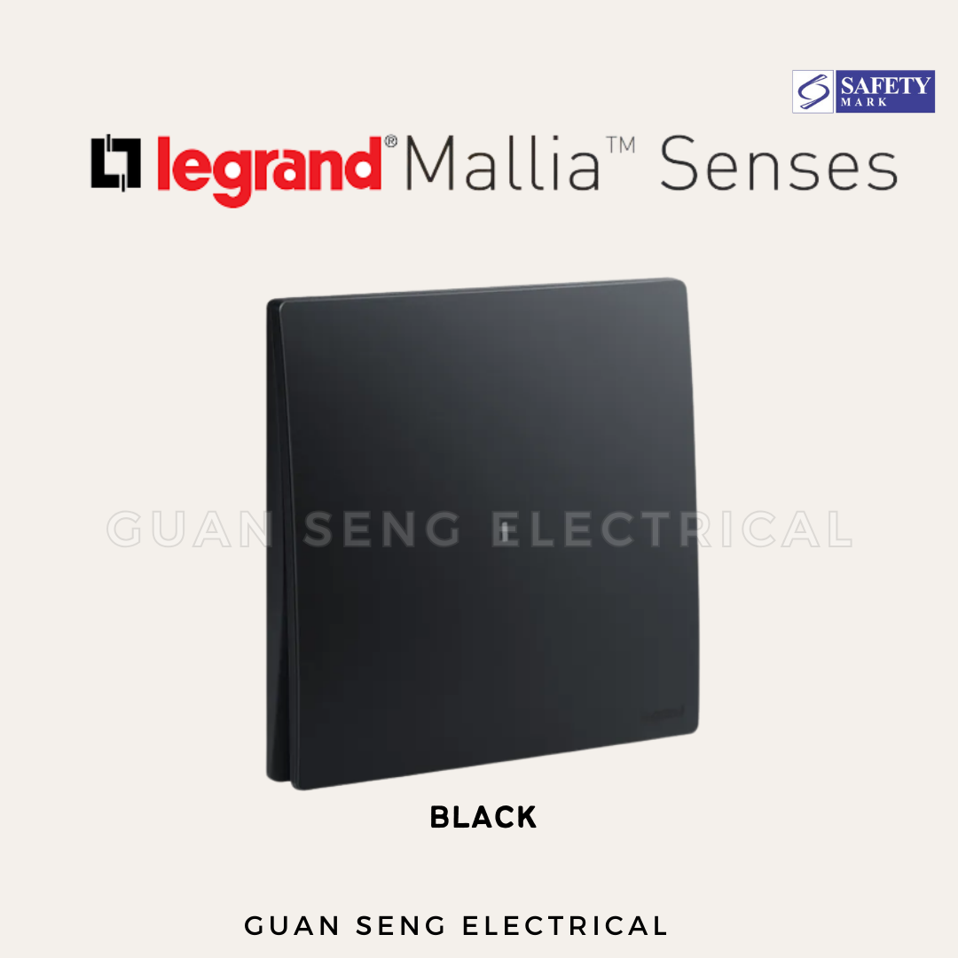Legrand Mallia Senses 20A Heater 1G1W 1G2W 2G1W