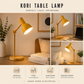 Kori Table Lamp E27 Bulb