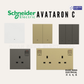 Schneider Avataron C Switch Socket