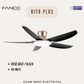 FANCO RITO PLUS 46" 56" DC Motor Ceiling Fan with 3 Tone LED Light Kit and Remote Control | Guan Seng Electrical