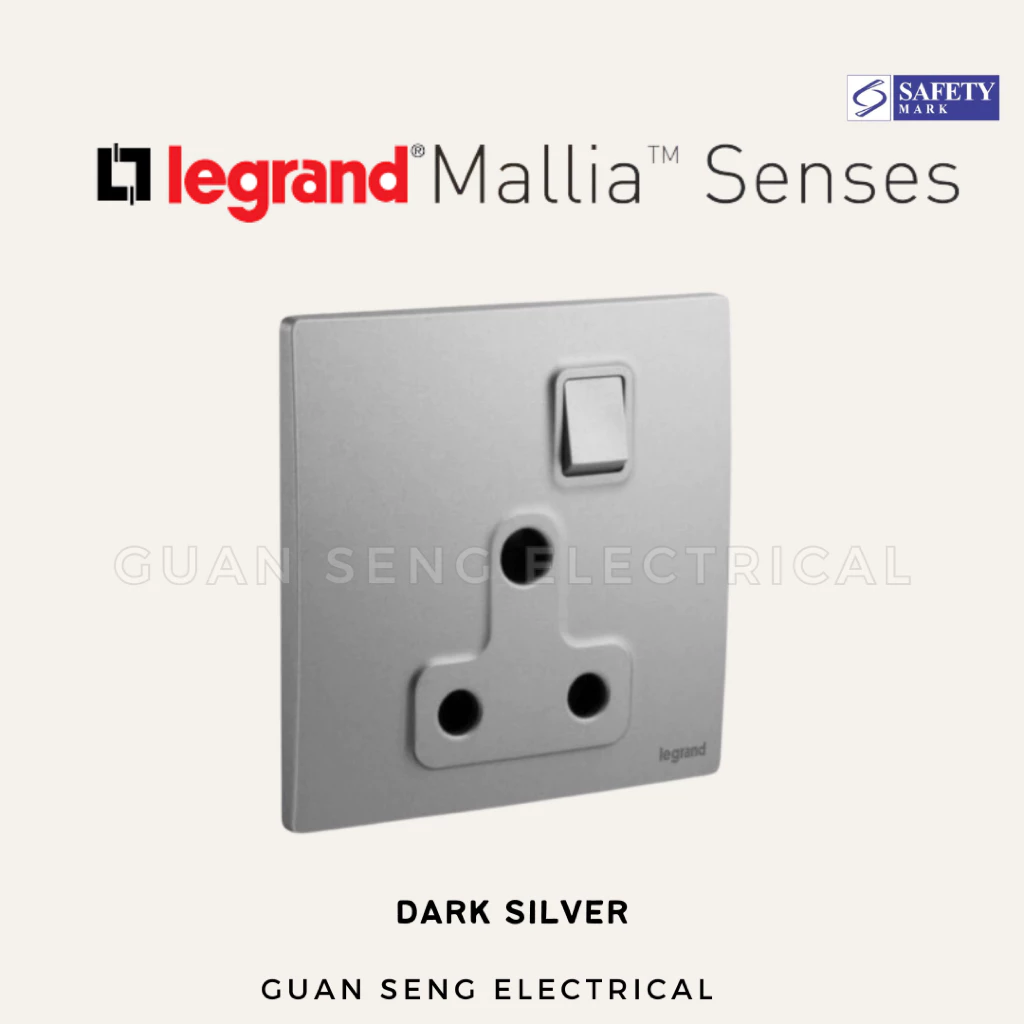 Legrand Mallia Senses 15A Socket