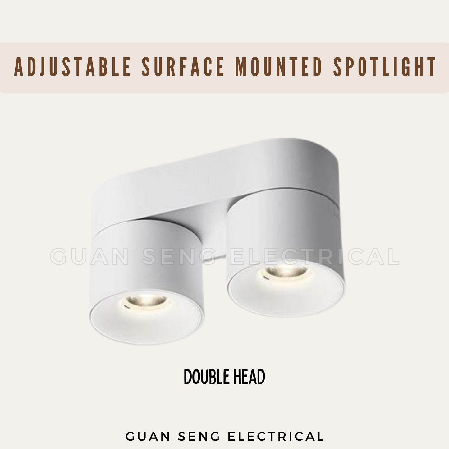 Adjustable Surface Mounted Spotlight 10W 20W