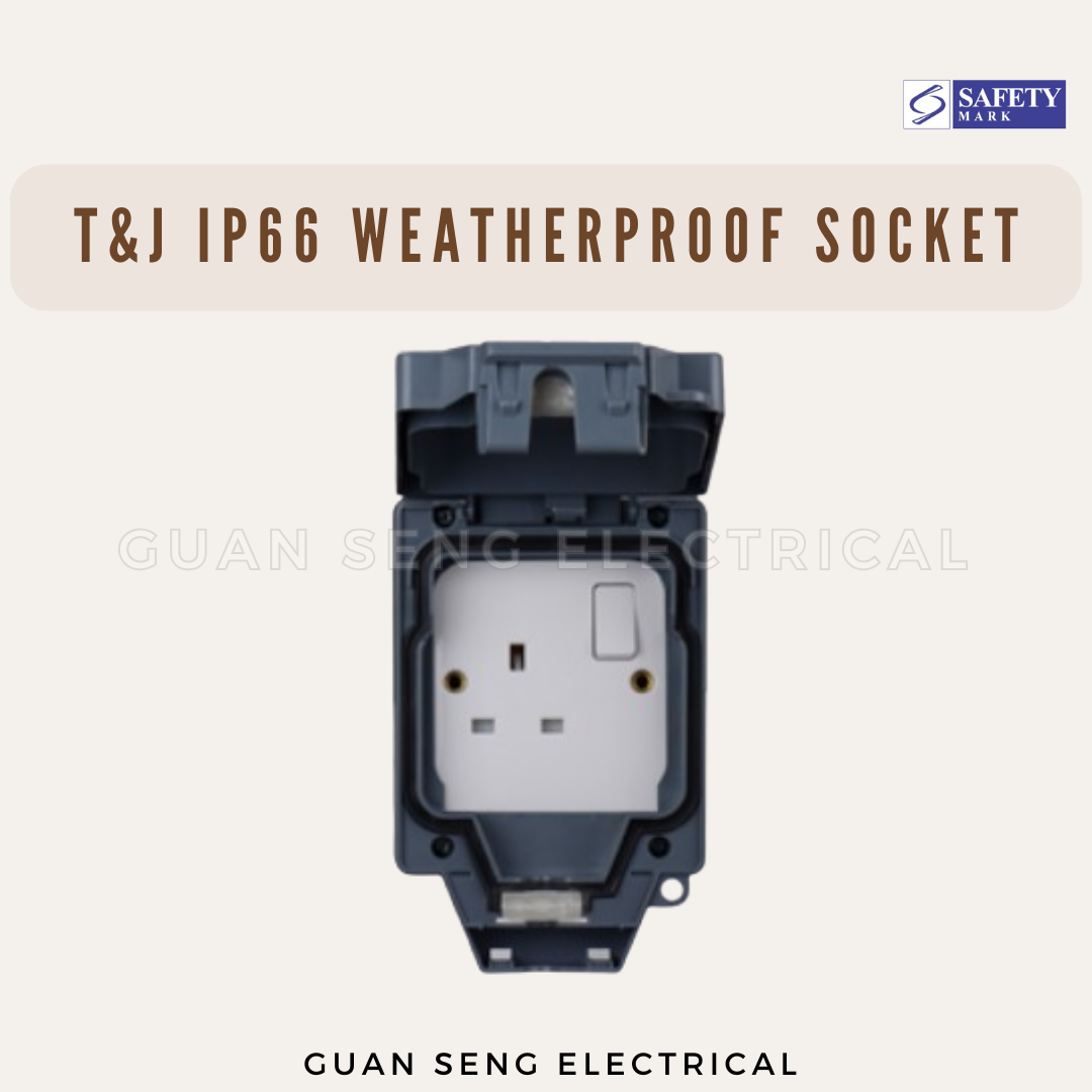 T&J IP66 Socket Outdoor Weatherproof Enclosure