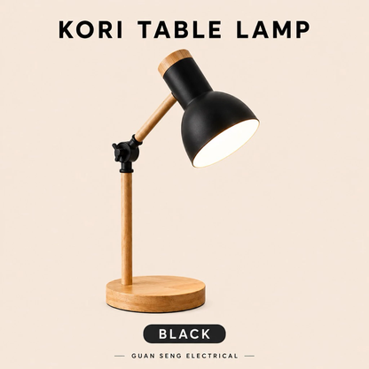 Kori Table Lamp E27 Bulb