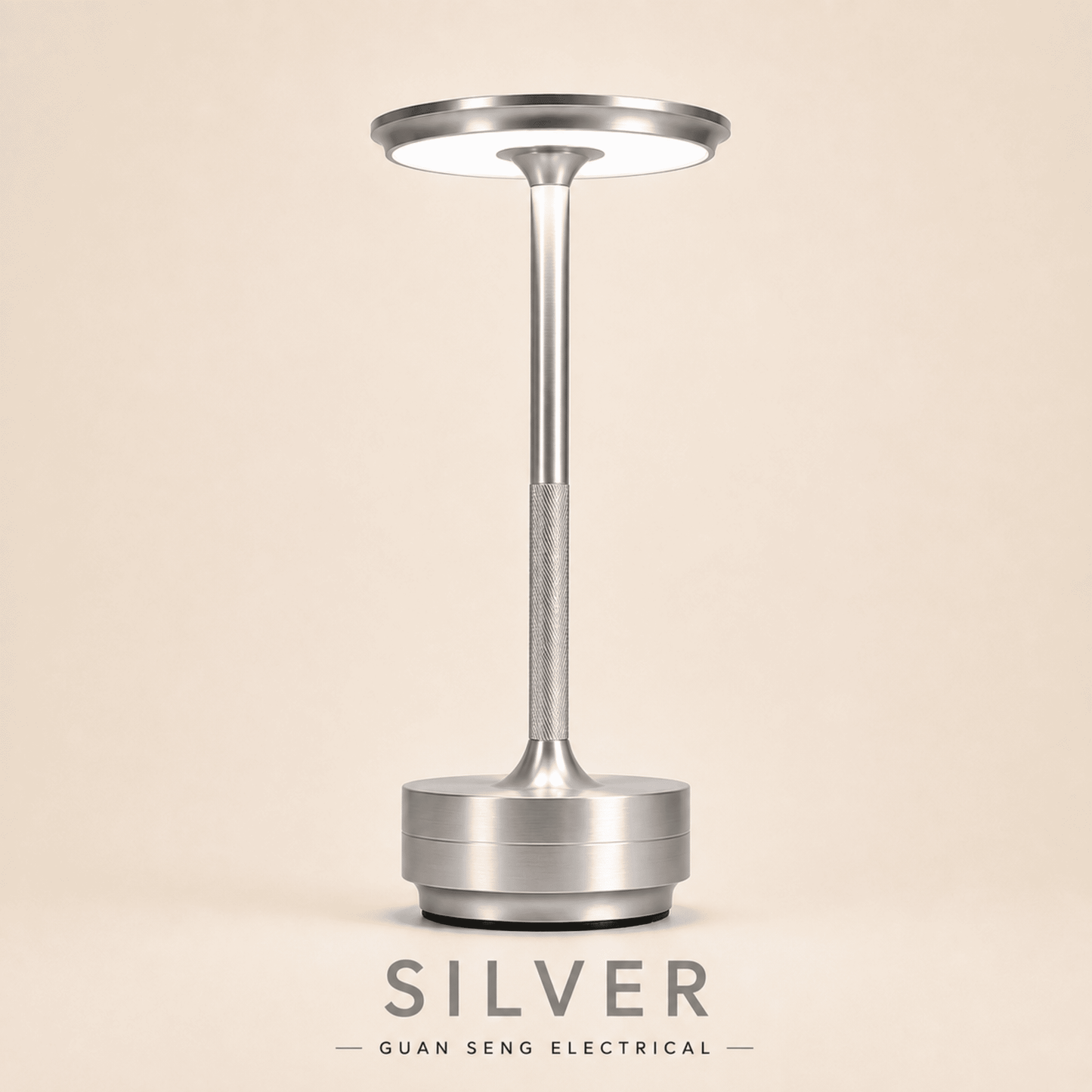 Valenti Rechargeable USB Table Lamp 3W Warm White Cool White Daylight Dimmable | Guan Seng Electrical