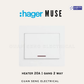 Hager Muse Switches Sockets | Guan Seng Electrical Singapore