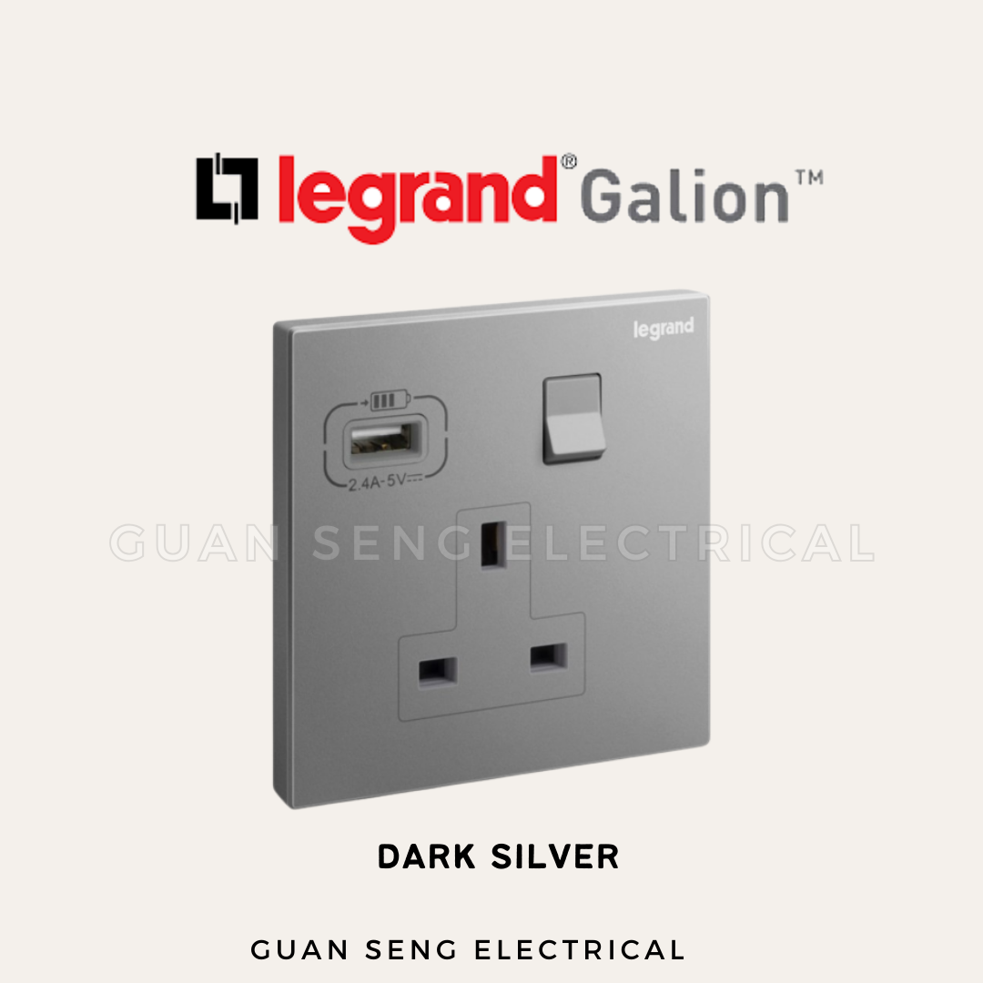 Legrand Galion Socket with USB